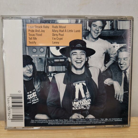 CD Stevie Ray Vaughan and Double Trouble - Texas Flood - Picture 4 of 4